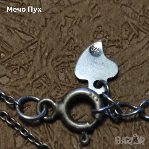 Сребърно колие (258), снимка 5 - Колиета, медальони, синджири - 44119758