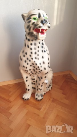 Голяма фигура от смола на леопард, снимка 7 - Колекции - 43912016
