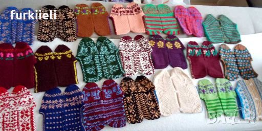 Нови ръчно плетени терлици, снимка 6 - Други - 28326308