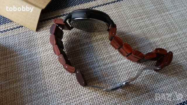 Дървен кварцов часовник Бобо бърд, Bobo Bird, снимка 9 - Мъжки - 43667224