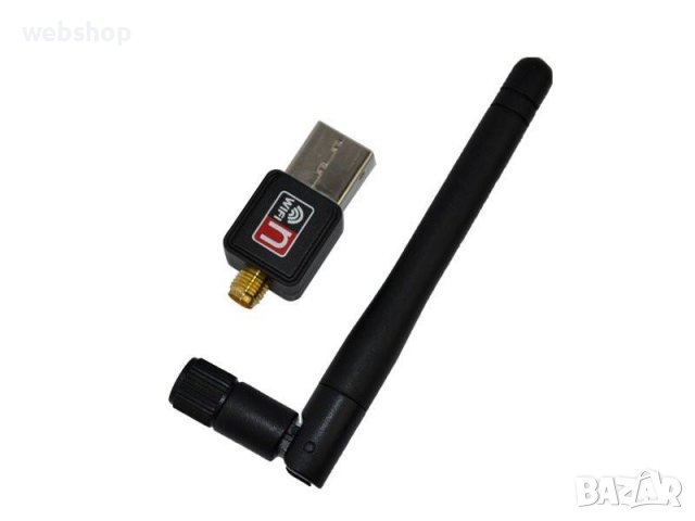 Безжичен USB WiFi адаптер за безжична връзка 802.11b/g/n , 150/600  Mbps, снимка 2 - Други - 39598447