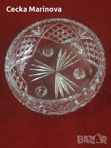Кристална купа , снимка 2 - Сервизи - 49696868