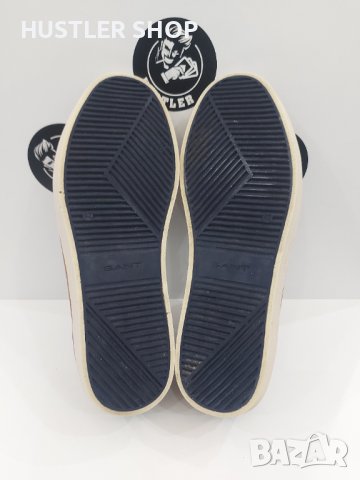 Мъжки обувки от естествена кожа GANT.Номер 43, снимка 5 - Ежедневни обувки - 44051708