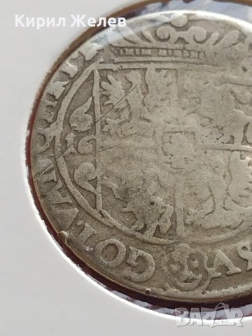 Сребърна монета Орт Сигизмунд трети ПОЛША рядка за КОЛЕКЦИОНЕРИ 12236, снимка 11 - Нумизматика и бонистика - 42987386