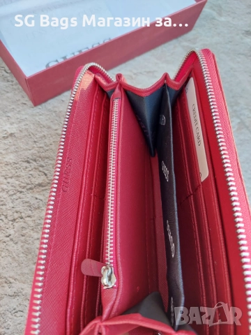Guess дамско портмоне дамски портфейл код 07, снимка 8 - Портфейли, портмонета - 51664787