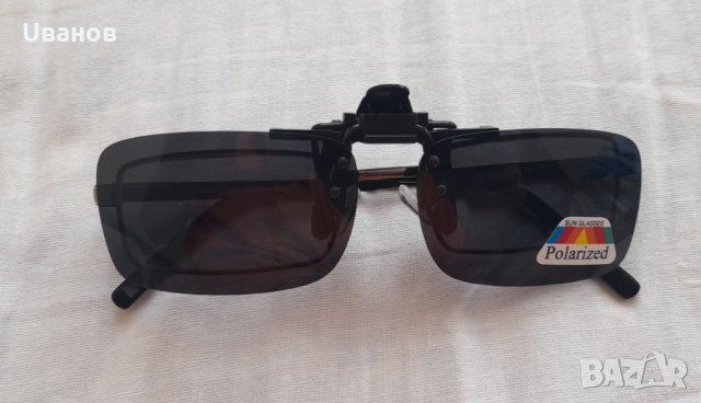 Слънчеви очила/ рамка за диоптрични очила, черни, Polarized, снимка 3 - Слънчеви и диоптрични очила - 33440428