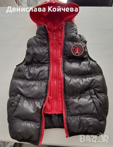 Грейка с двойно закопчаване за момче 6-10 г., снимка 3 - Детски якета и елеци - 43800231