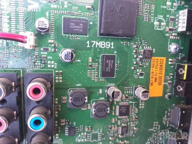  Основна платка - ,17MB91, снимка 2 - Части и Платки - 26614563