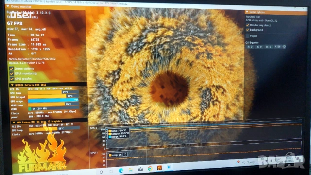 Геймърски лаптоп Asus TUF Gaming FX505DV 16GB RAM DDR4 Nvidia RTX 2060 6GB 512GB SSD Ryzen 7 3750H, снимка 13 - Лаптопи за игри - 52714839