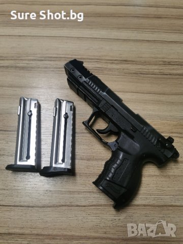 Walther P22 Target + цев, снимка 7 - Бойно оръжие - 34002513