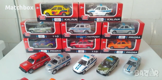 Руски модели 1/64, снимка 5 - Колекции - 50917511