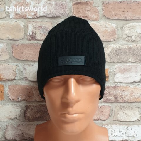 Нова зимна шапка SilverStar в черен цвят