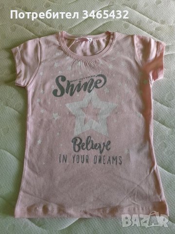 Нови детски тениски за момиче, снимка 2 - Детски тениски и потници - 37681492