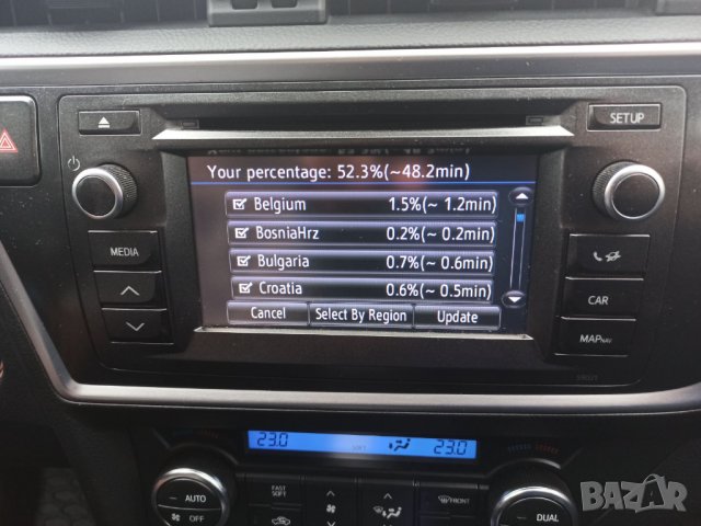 🚗 2025 карта Toyota Touch & Go ъпдейт навигация Тойота Avensis Auris RAV4 Corolla Hilux Yaris Verso, снимка 10 - Навигация за кола - 36347418