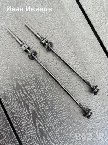 Титаниеви автомати за бързо освобождаване, снимка 4 - Аксесоари за велосипеди - 50859962