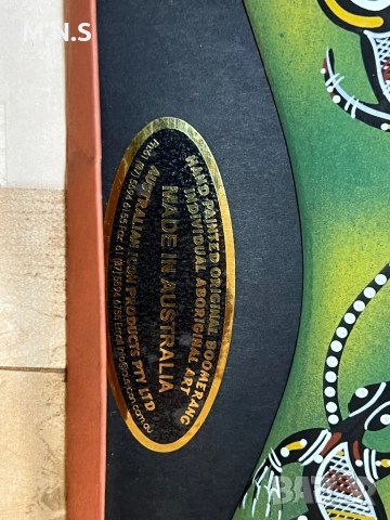 Бумеранг Австралия , снимка 3 - Антикварни и старинни предмети - 51948272