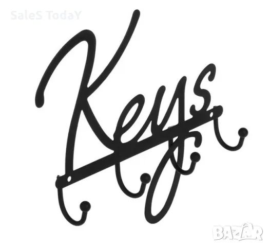 Ключодържател за стена, 13x10x4cm, Поставка за ключове, снимка 2 - Декорация за дома - 35834574