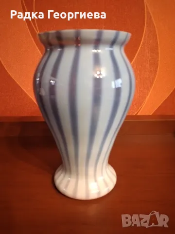 Стъклена ваза, снимка 4 - Вази - 50434600