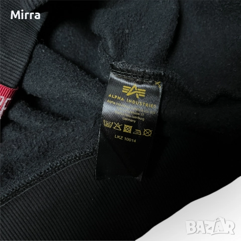 Alpha Industries Heavy Cotton Sweatshirt Crewneck, снимка 4 - Блузи - 52160335