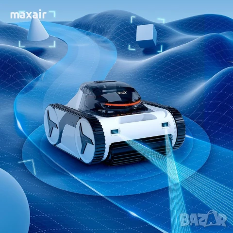 Безкабелен робот за басейн X-Warrior X60 *Безплатна доставка*Гаранция 2 години , снимка 12 - Други - 50616109