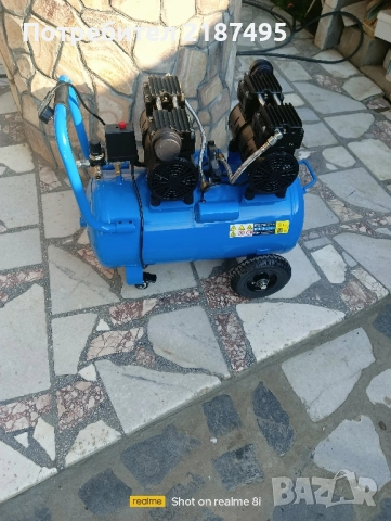 Компресор въздушен GUDE, снимка 2 - Компресори - 52336630