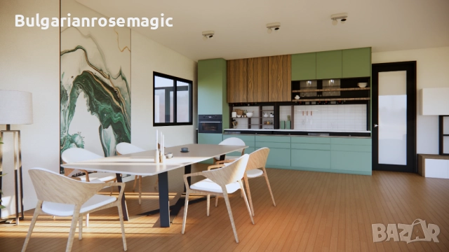 Парцел 1583 м² + Готова къща 95 м² • Монтаж до 1 месец • Войводино, снимка 2 - Парцели - 52734037