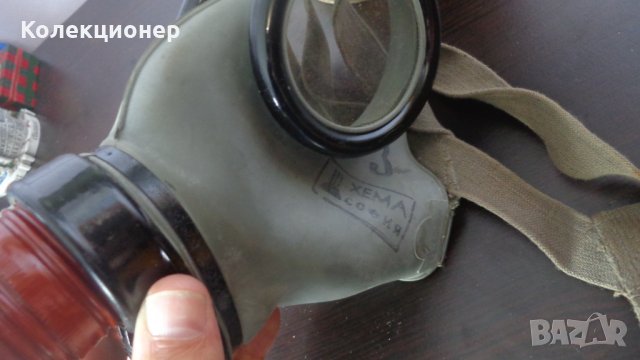 Автентичен неизползван противогаз - Втора световна война, снимка 3 - Антикварни и старинни предмети - 32938558
