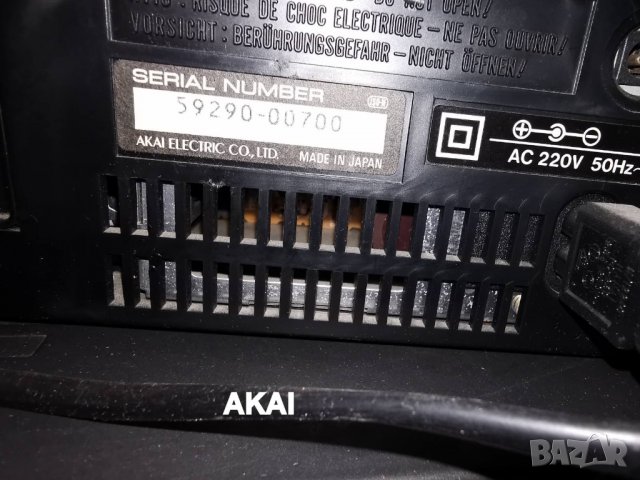 Видео плейър AKAI - Ново състояние, снимка 3 - Плейъри, домашно кино, прожектори - 32974475