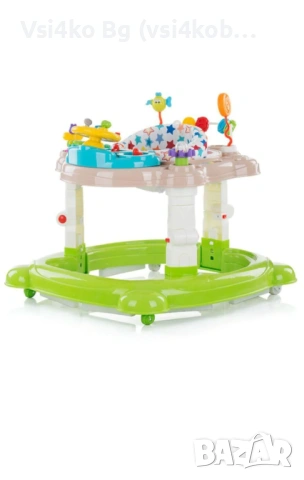 Проходилка Паяк 4в 1 "Джоя Лукс" Звездички Chipolino.  Изключително полезен и забавен за вашето дете