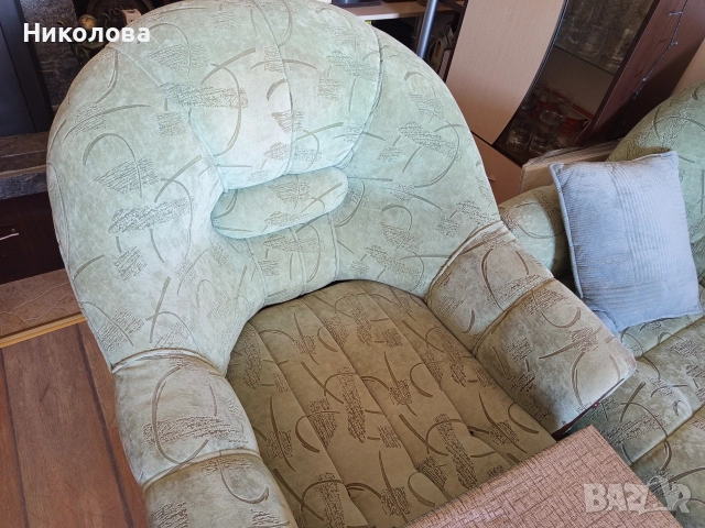 холова гарнитура , снимка 2 - Дивани и мека мебел - 52678666
