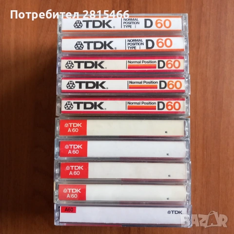 Лот 10бр. аудио касети TDK, снимка 15 - Аудио касети - 53579880