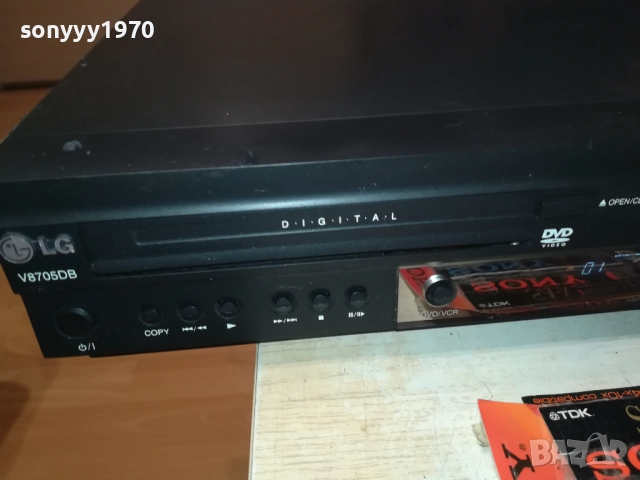 LG V8705DB DVD & VIDEO-ВНОС GERMANY 0411252137, снимка 5 - Плейъри, домашно кино, прожектори - 52297628