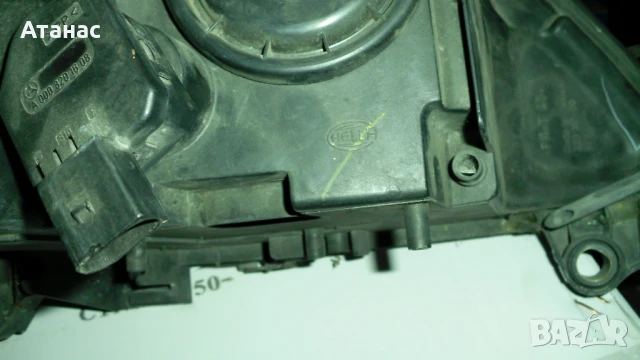 Оригинален ляв фар за Мерцедес МЛ Mercedes Ml. W163 Hella, снимка 5 - Части - 50764356