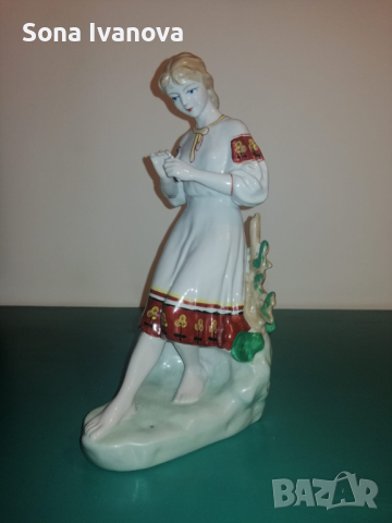 Порцеланова руска фигура, снимка 6 - Колекции - 44896256