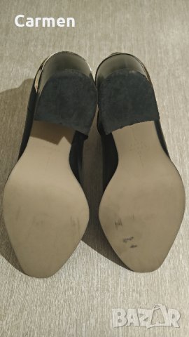 ZARA боти от естествена кожа, снимка 6 - Дамски боти - 32539590