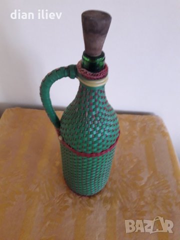Стара плетена дамаджана, снимка 11 - Колекции - 27448035