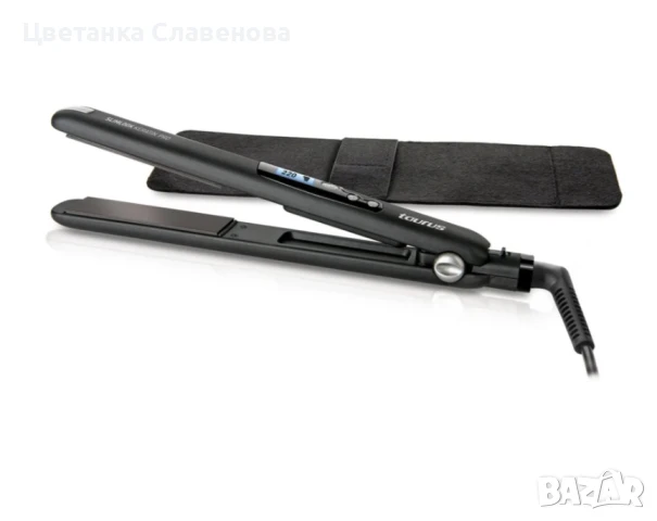 Преса за коса Taurus Slimlook Keratine Pro, 30 W, 100-220°C, Плочи XXL с нано керамика & турмалин , снимка 3 - Преси за коса - 50681300