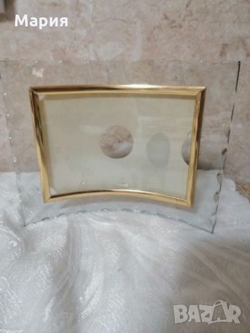 Стилна Рамка за снимка 9 /13 закалено стъкло, единична +ПОДАРЪК мини рамка за малка снимка , снимка 2 - Други ценни предмети - 28684038