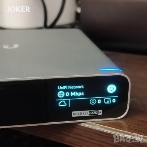 UniFi Cloud Key Gen2 Plus (UCK-G2-PLUS) – UniFi контролер с 1TB HDD, в отлично състояние