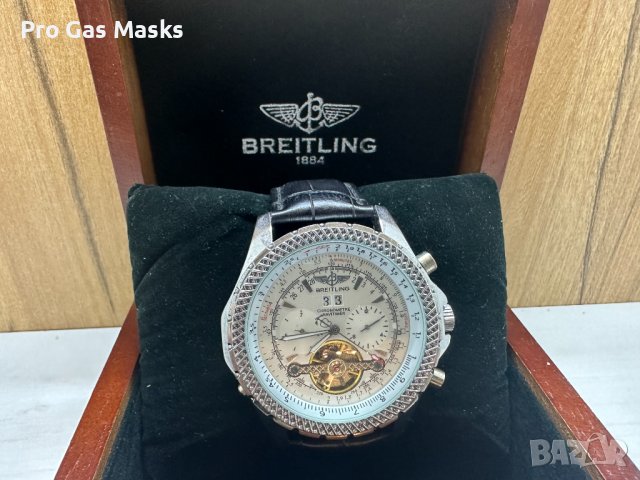 Часовник Breitling Автоматичен Chronometre Navitimer Watch  Modified Неръждаема стомана Минерлно стъ