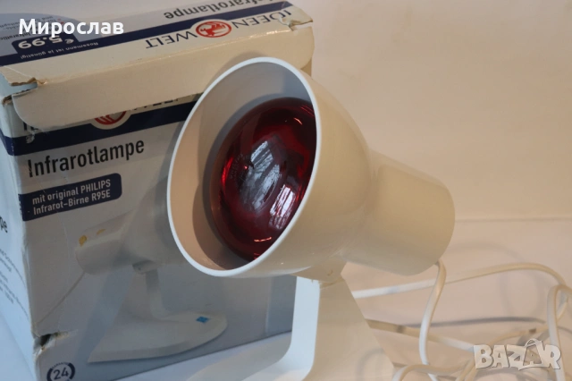  PHILIPS ЛАМПА ЗА НАГРЕВКИ ИНФРАРЕД ИНФРАЧЕРВЕНА ЛАМПА, снимка 3 - Медицинска апаратура - 53033212