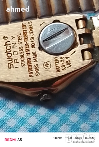 Красив дамески часовник swatch, снимка 4 - Дамски - 53196279