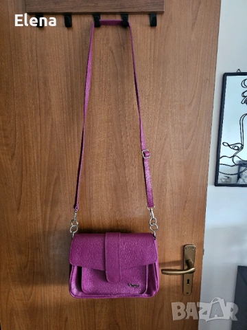 Дамска чанта от естествена кожа, снимка 2 - Чанти - 53428260