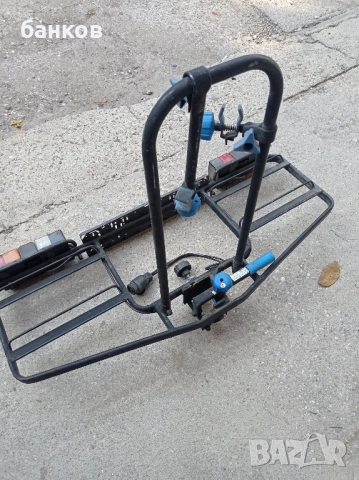 Вело багажник за 2велсипед за теглич