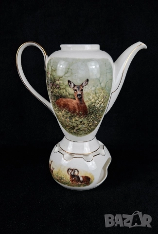 На части! Ловен сервиз с дивеч за кафе и храна за 8 човека - Kaiser, снимка 11 - Сервизи - 52398140