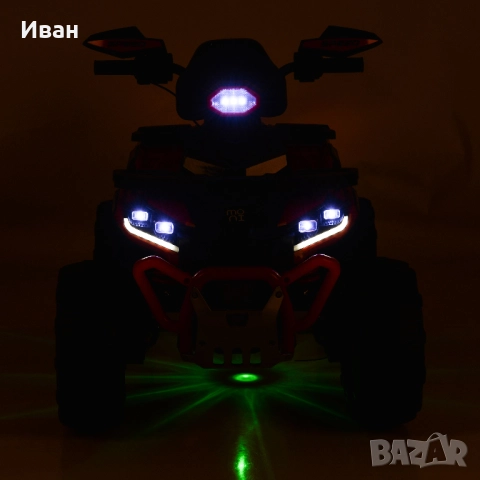 ТОП ЦЕНА!НОВО!Акумулаторно бъги Speed RED с 4x4,12V батерия,дистанционно,USB, снимка 6 - Електрически играчки - 51928429