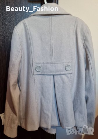 Сиво палто / тренчкот H&M, снимка 3 - Палта, манта - 34880830