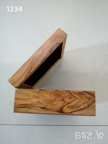 Дървена кутия 11 х 11 h 5 cm. , снимка 4 - Други стоки за дома - 37551438