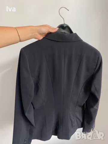 Черно сако ( сатен ) Jones, снимка 2 - Сака - 37537953