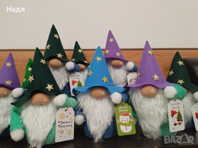 Коледен гном джудже ръчно изработени, снимка 6 - Коледни подаръци - 52451593